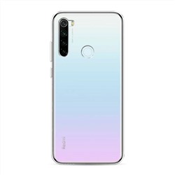 Силиконовый чехол без принта на Xiaomi Redmi Note 8T