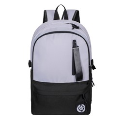 Молодежный рюкзак MERLIN 2116 черно-серый