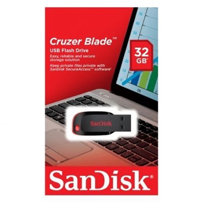 32Gb Sandisk Cruzer Blade USB2.0 (SDCZ50-032G-B35)