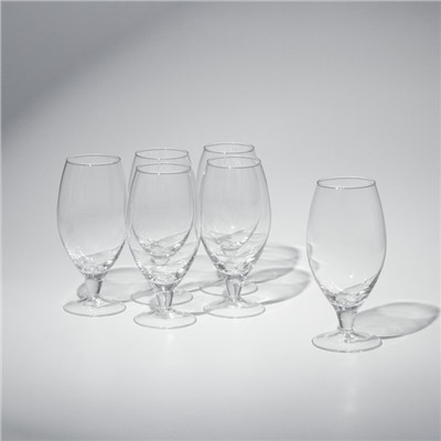 Набор бокалов для вина White wine glass set, стеклянный, 230 мл, 6 шт