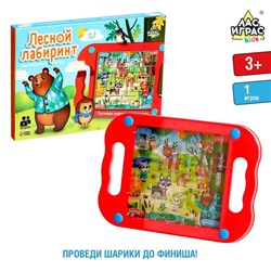 Настольная игра «Лесной лабиринт», 1 игрок, 3+