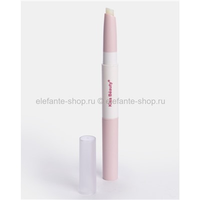 Натуральный воск для бровей + щеточка Kiss Beauty Brow Wax Pencil 1,2g