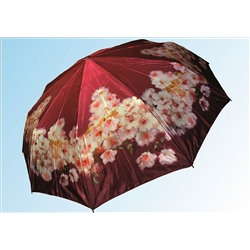 Зонт С1017 сакура малиновая
