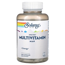 Solaray Spectro Мультивитамин для мужчин - 120 капсул - Solaray