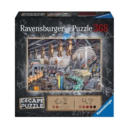 Ravensburger. Пазл-квест 368 "Фабрика игрушек" арт.16531/16484