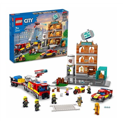 LEGO. Конструктор 60321 "City Fire Brigade" (Пожарная команда)