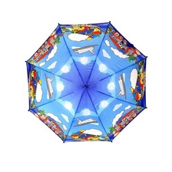 Зонт детский DINIYA арт.2610 полуавт 19"(48см)Х8К транспорт