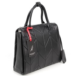 Женская кожаная сумка Sergio Valentini SV-SZ702B Блек