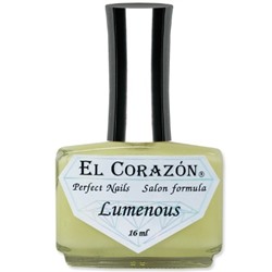El Corazon лечение 412 Люминесцентный лак "Lumenous" (светящееся в темноте)16 ml