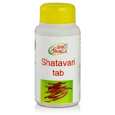 Шатавари, 120 таб, производитель Шри Ганга; Shatavari, 120 tabs, Shri Ganga