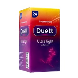 Презервативы DUETT Ultra light 24 шт