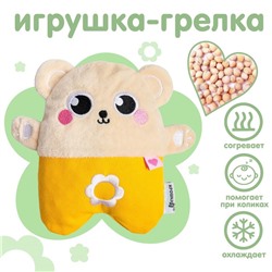 Развивающая игрушка с вишнёвыми косточками "Мишка", Крошка Я