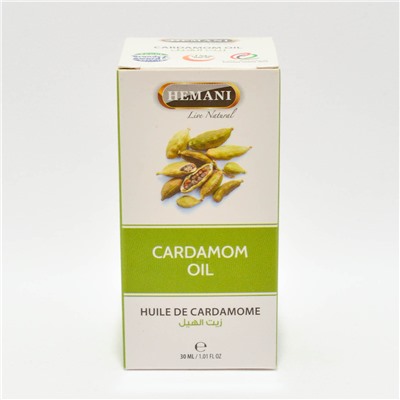 Масло Кардамона | Cardamom Oil (Hemani) 30 мл