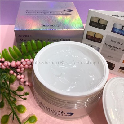 Увлажняющий крем с морской водой и коллагеном Deoproce Marine Collagen Mineral Cream 100g (78)