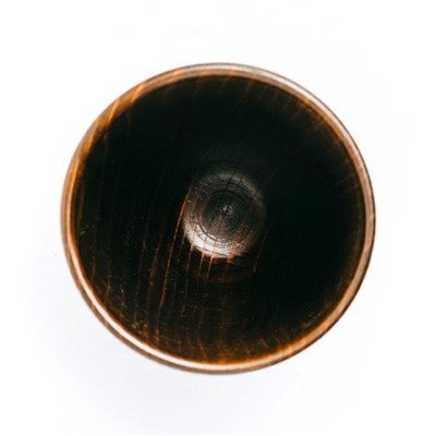 Стакан из натурального кедра Mаgistrо, 450 мл, 15×9,5 см, цвет коричневый