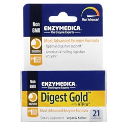 Enzymedica Digest Gold с ATPro, 21 капсула