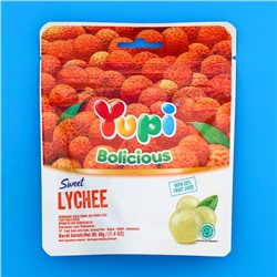 Мармелад Yupi со вкусом личи, 40 г