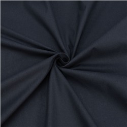 Ткань на отрез поплин гладкокрашеный 150 см цвет черный