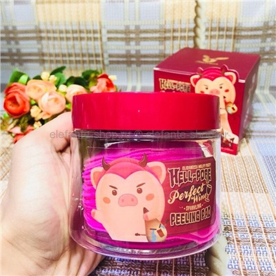 Пилинг-диски ELIZAVECCA Milky Piggy Hell-Pore Perfect Wine Sparkling Peeling Pad (78)