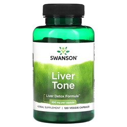 Swanson Liver Tone - 300 мг - 120 растительных капсул - Swanson