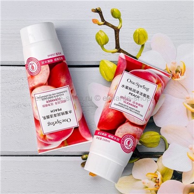 Пенка для умывания One Spring Peach Cleanser, 168 мл