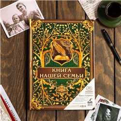 Родословная книга «Книга нашей семьи», 100 страниц, 22 х 31 см