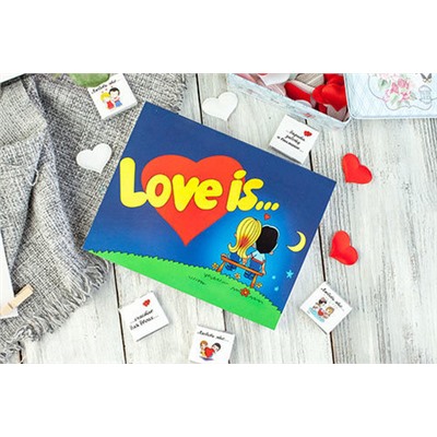 ●Набор 12 шоколадок "Love is"