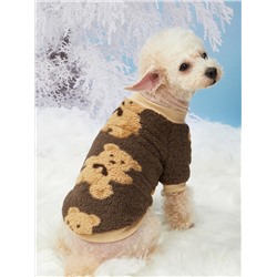 PETSIN 1 Stück Haustier Sweatshirt mit Bär Muster