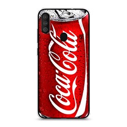 Силиконовый чехол Кока Кола на Samsung Galaxy A11