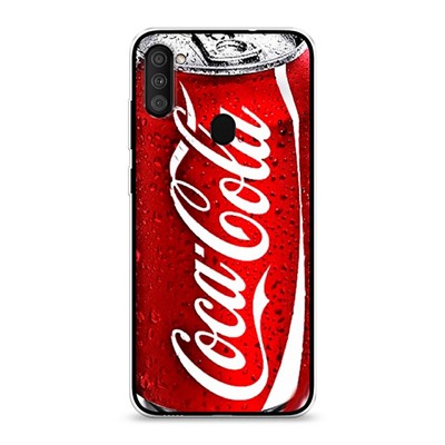 Силиконовый чехол Кока Кола на Samsung Galaxy A11