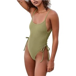 Women's Sexy One Piece Bathing Suit Tummy Control Swimsuit