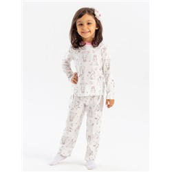 Пижама: Джемпер, брюки "Пижамы 2021" для девочки (269541804)