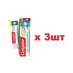 Colgate зубная паста 75мл Тотал 12 Pro Видимый эффект 3шт
