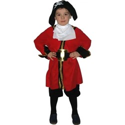 костюм пирата капитан Хук размер 7-10