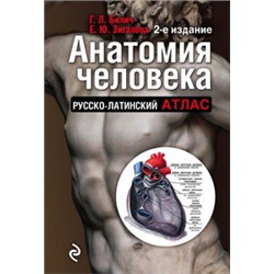 Анатомия человека: Русско-латинский атлас. 2-е издание