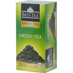 BETA TEA. Green Tea 50 гр. карт.пачка, 25 пак.