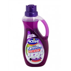 "ACTIVE" Гель-концентрат д/стирки (1500мл) "Poly Wash" Дикая орхидея, Purple.9