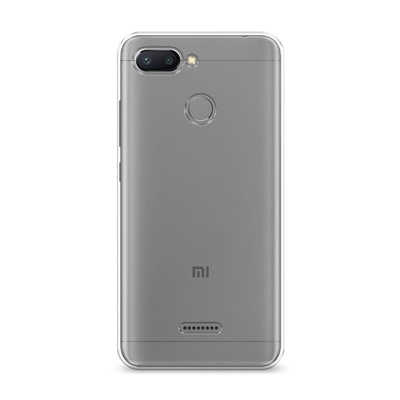 Силиконовый чехол без принта на Xiaomi Redmi 6