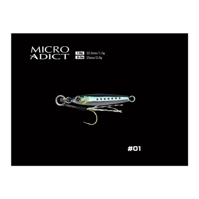Пилькер LITTLE JACK Micro Adict, 2 г, 01808_417