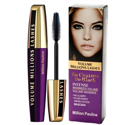 Million Pauline Тушь для ресниц "Volume Millions Lashes", экстра черный