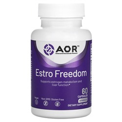 Advanced Orthomolecular Research AOR Estro Freedom, 60 вегетарианских капсул