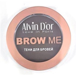 Alvin D`or Тени д/бровей BP-02 "Brow me" тон 04, dark brown. 12