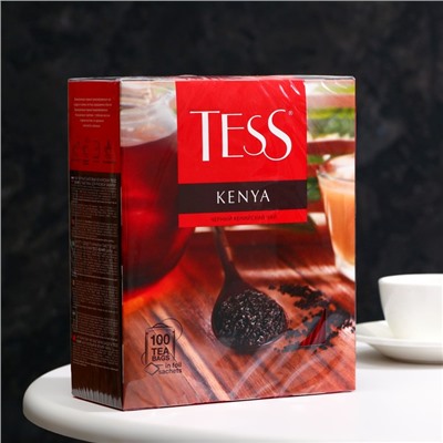 Чай чёрный Tess Kenya пакетированный, 100 пакетиков*2 г
