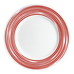 Тарелка закусочная Brushed Red, d=22 см