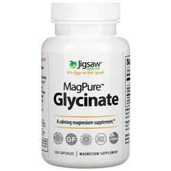 Jigsaw Health MagPure Glycinate, 120 капсул - Jigsaw Health - Магний