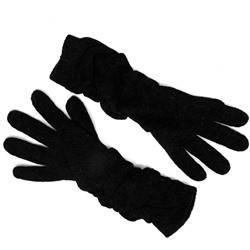 Удлиненные шерстяные перчатк