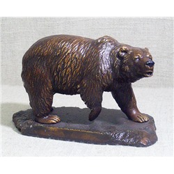 Фигура Медведь идущий большой, 1401