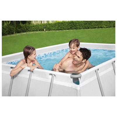 Бассейн каркасный Frame Pool Set, 282 х 196 х 84 см, фильтр-насос, 56629 Bestway