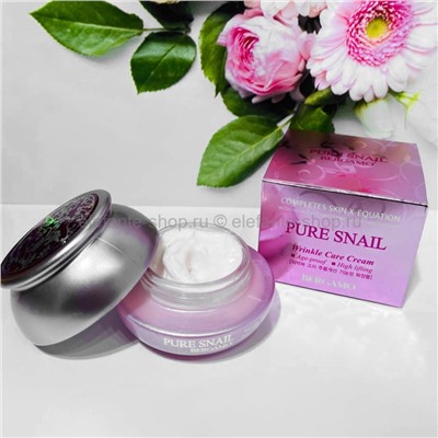 Крем для лица Bergamo Pure Snail Wrinkle Care Cream 50ml