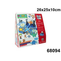 Уценка 50443 Kribly Boo. Настольная игра-лотерея "Бинго" арт.68094.Упаковка